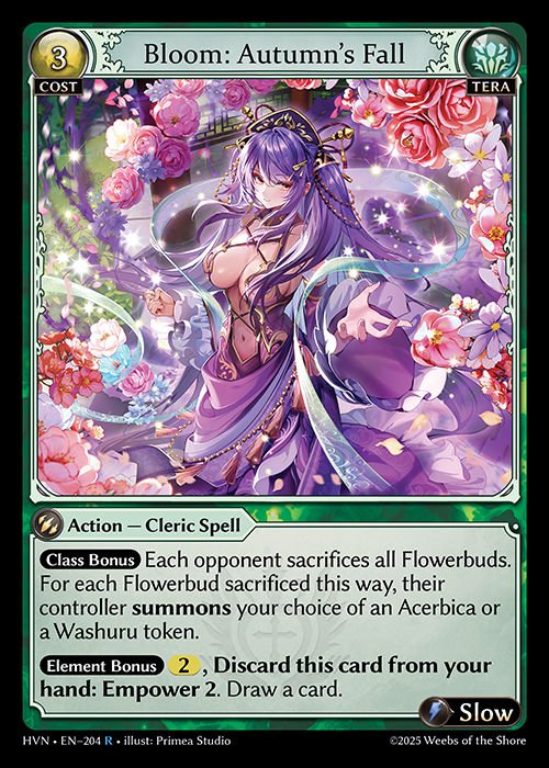 Bloom: Autumn's Fall