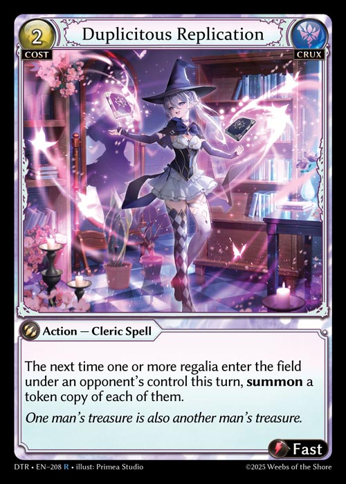 Duplicitous Replication