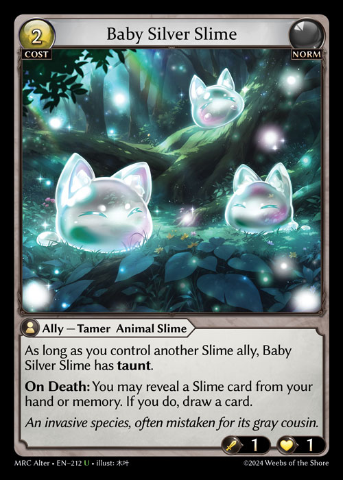 Baby Silver Slime