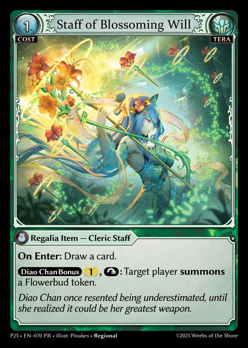 Staff of Blossoming Will