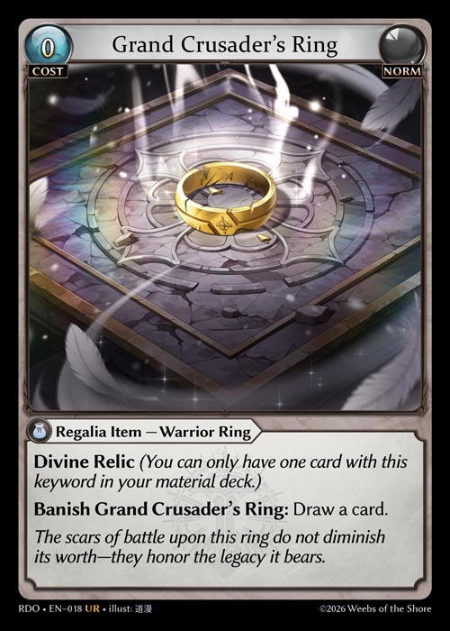 Grand Crusader's Ring