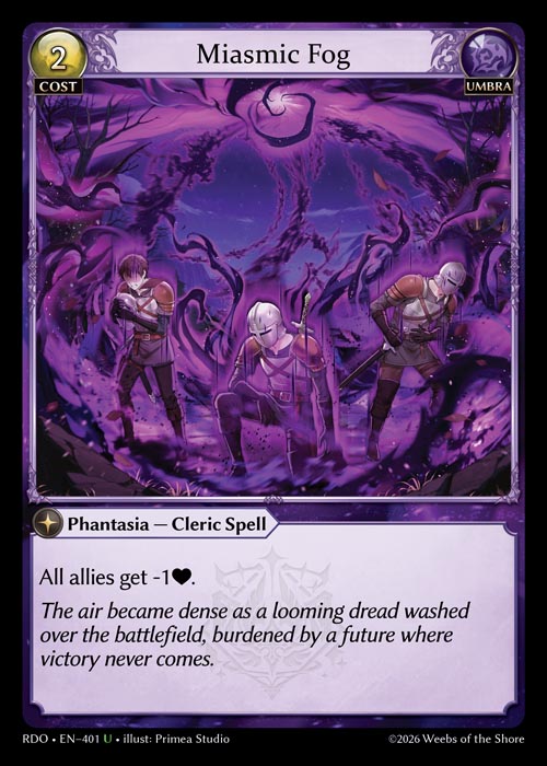 Miasmic Fog