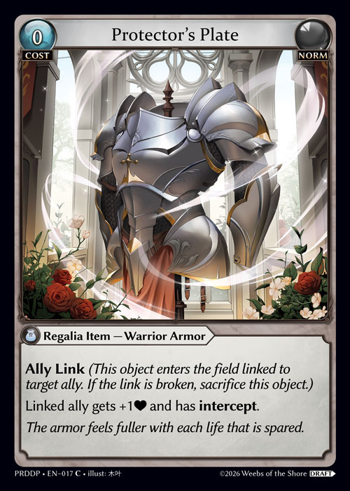 Protector's Plate