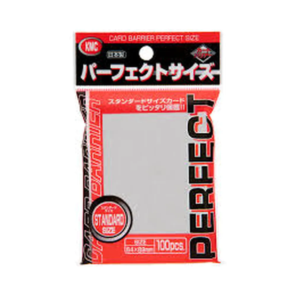 KMC Standard Sleeves - Perfect Size (100 Sleeves)