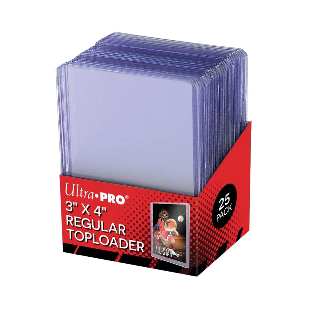 Ultra Pro - Toploader 3"x4": 25 Pack