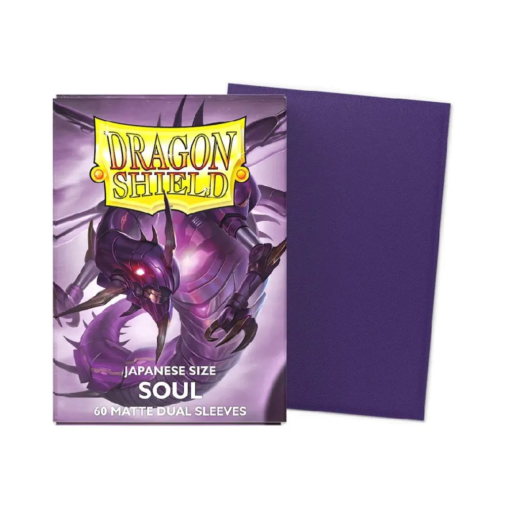 Dragon Shield - Japanese Matte Dual Sleeves: Soul (60 Sleeves)