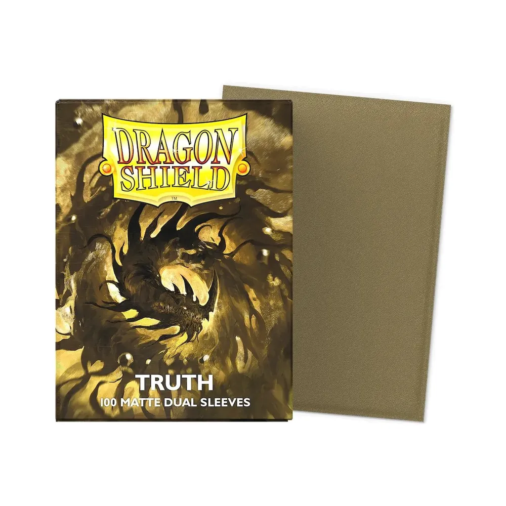 Dragon Shield - Standard Matte Dual Sleeves: Truth (100 Sleeves)