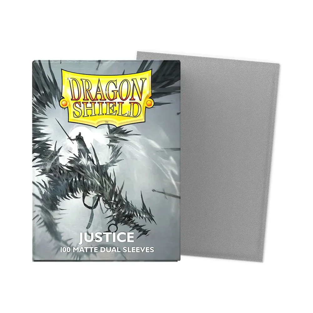 Dragon Shield - Standard Matte Dual Sleeves: Justice (100 Sleeves)