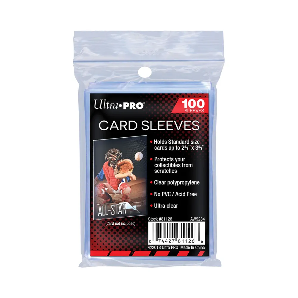 Ultra Pro - Standard Soft Sleeves (100 Sleeves)