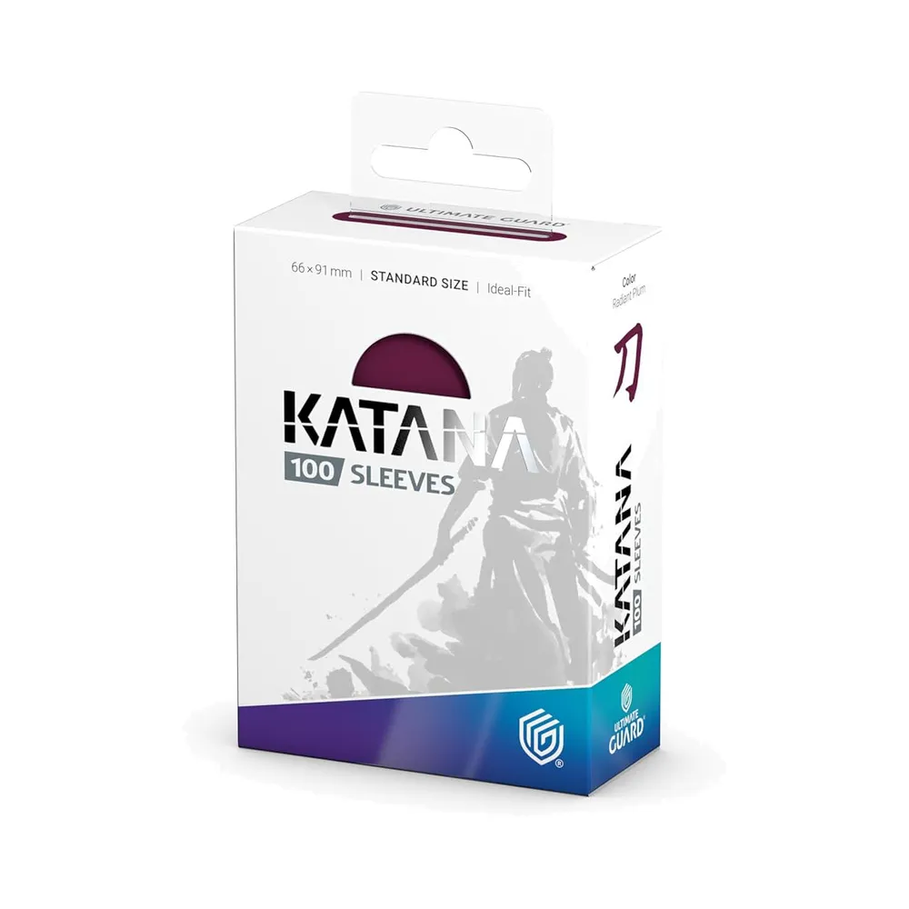 Ultimate Guard - Katana Standard Size Sleeves: Radiant Plum (100 Sleeves)