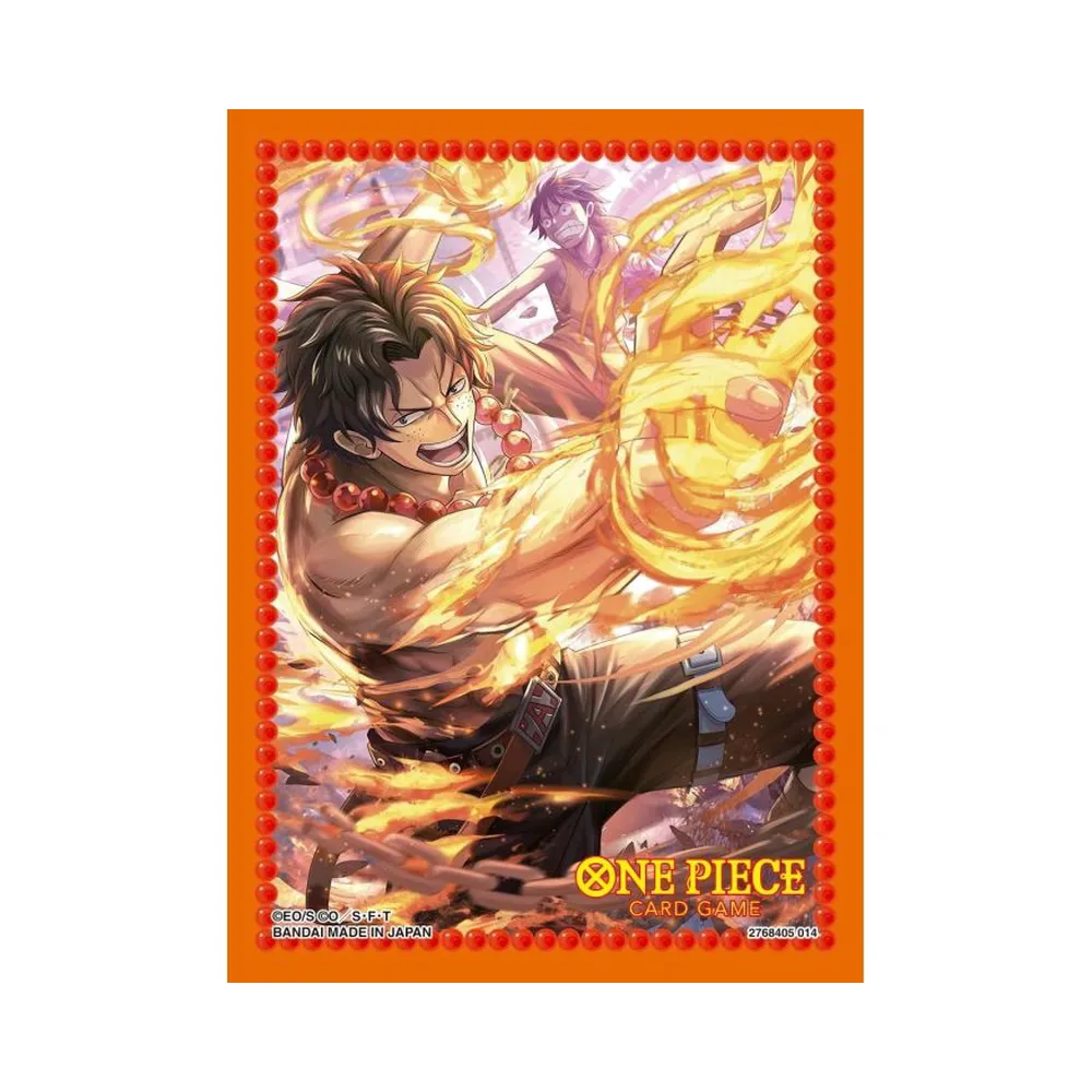 One Piece - Official Standard Size Sleeves: Ace Version 1 (70 Sleeves)