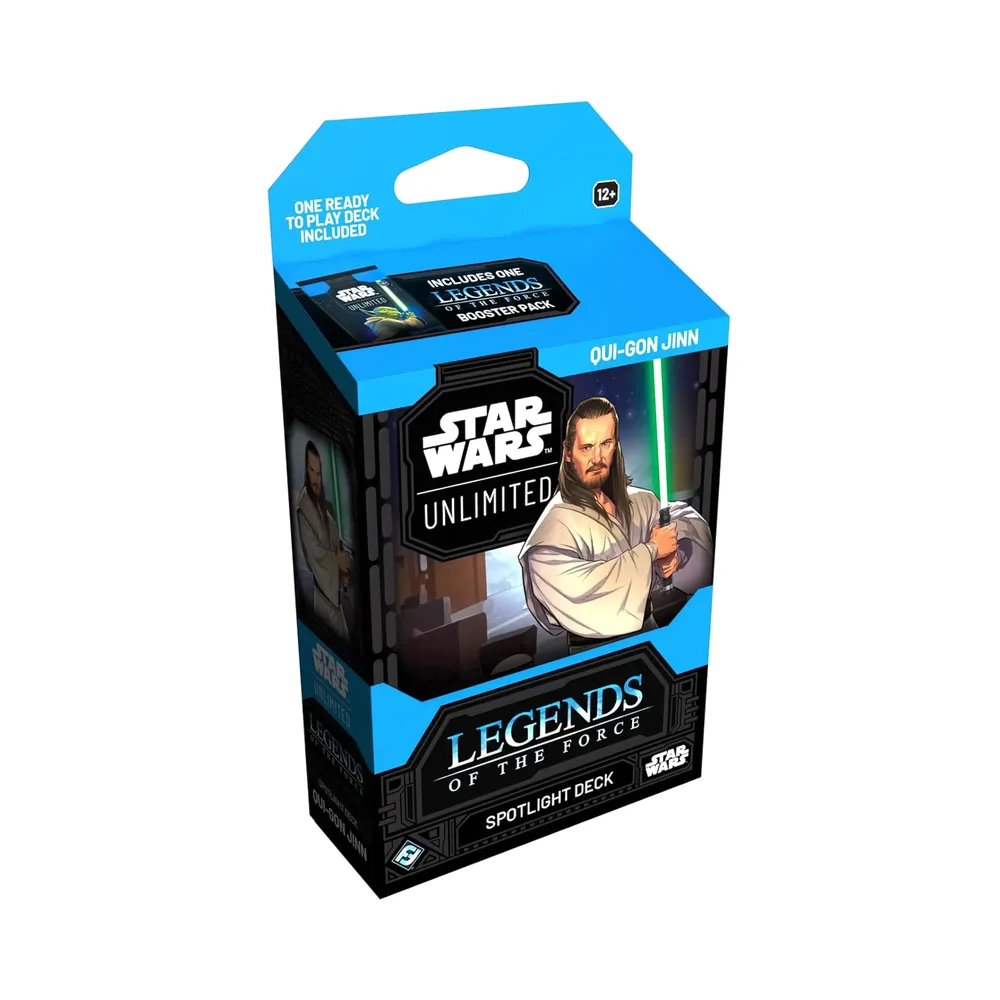 Star Wars Unlimited - Legends of the Force Spotlight Deck: Qui Gon Jinn