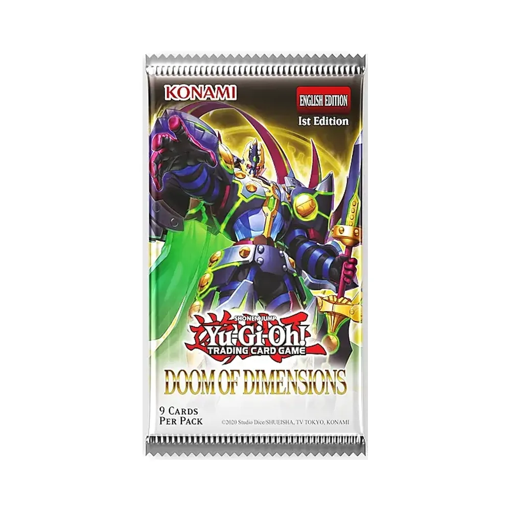 YuGiOh! - Doom of Dimensions: Booster Pack