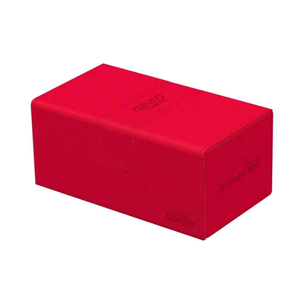 Ultimate Guard - Twin Flip'n'Tray 200+ Xenoskin: Red