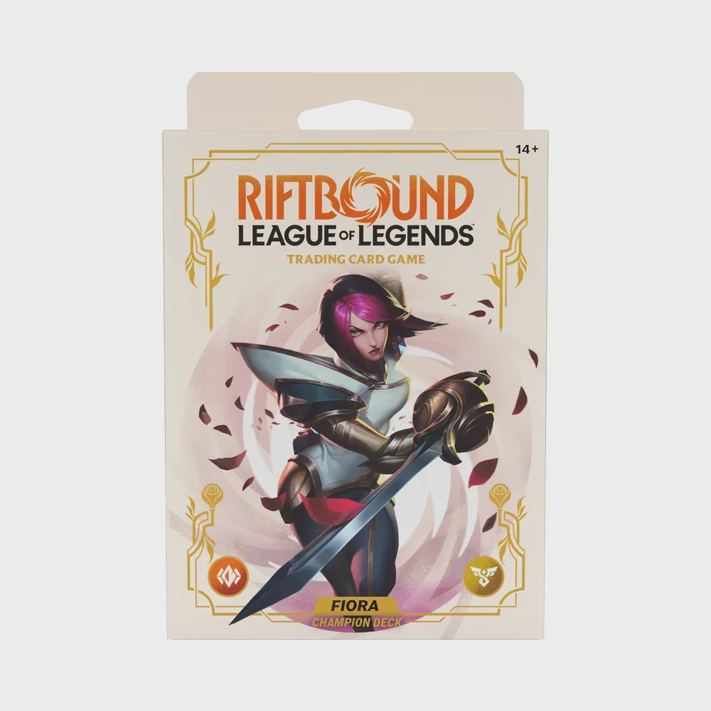 Riftbound - Spiritforged Champion Deck: Fiora
