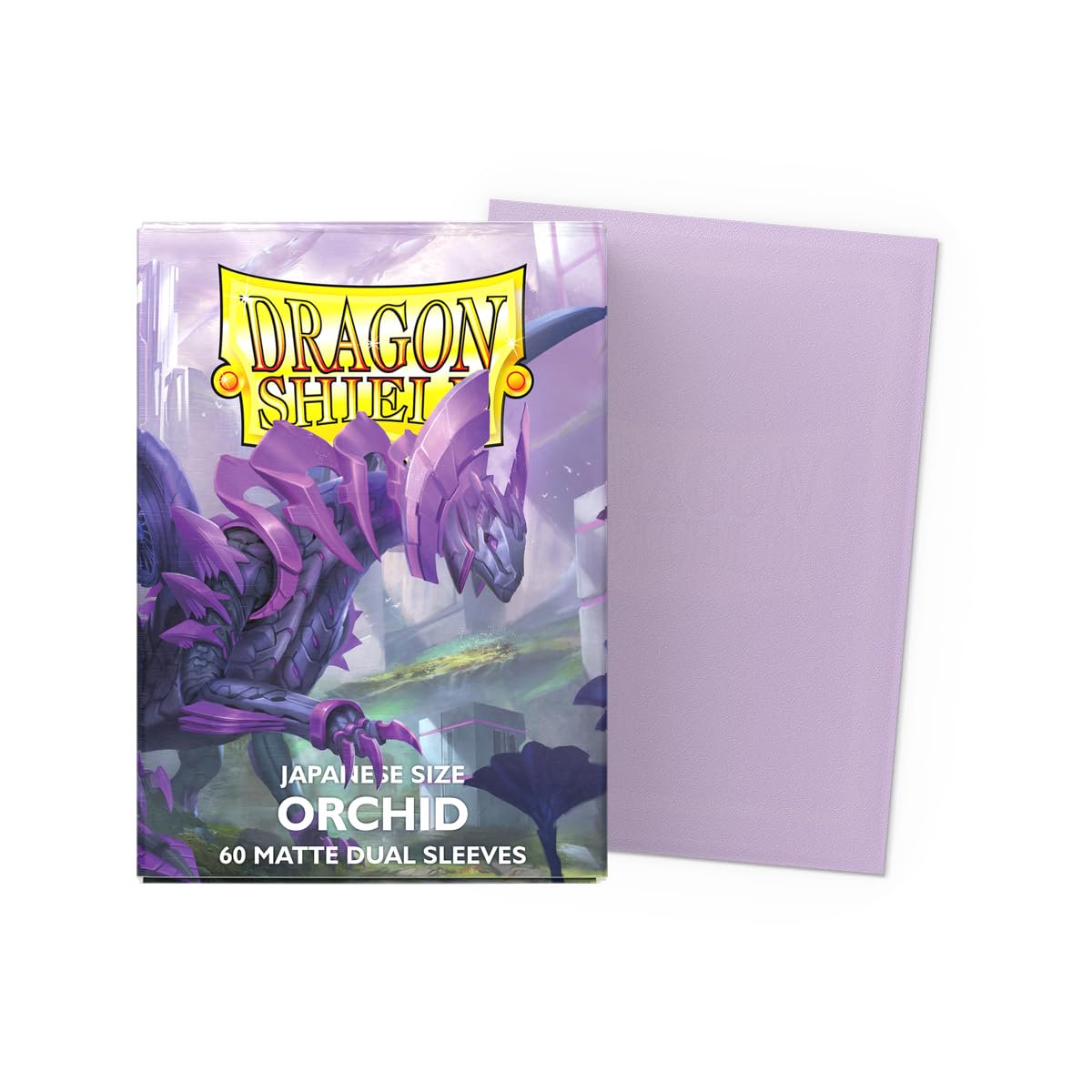 Dragon Shield - Japanese Matte Dual Sleeves: Orchid (60 Sleeves)