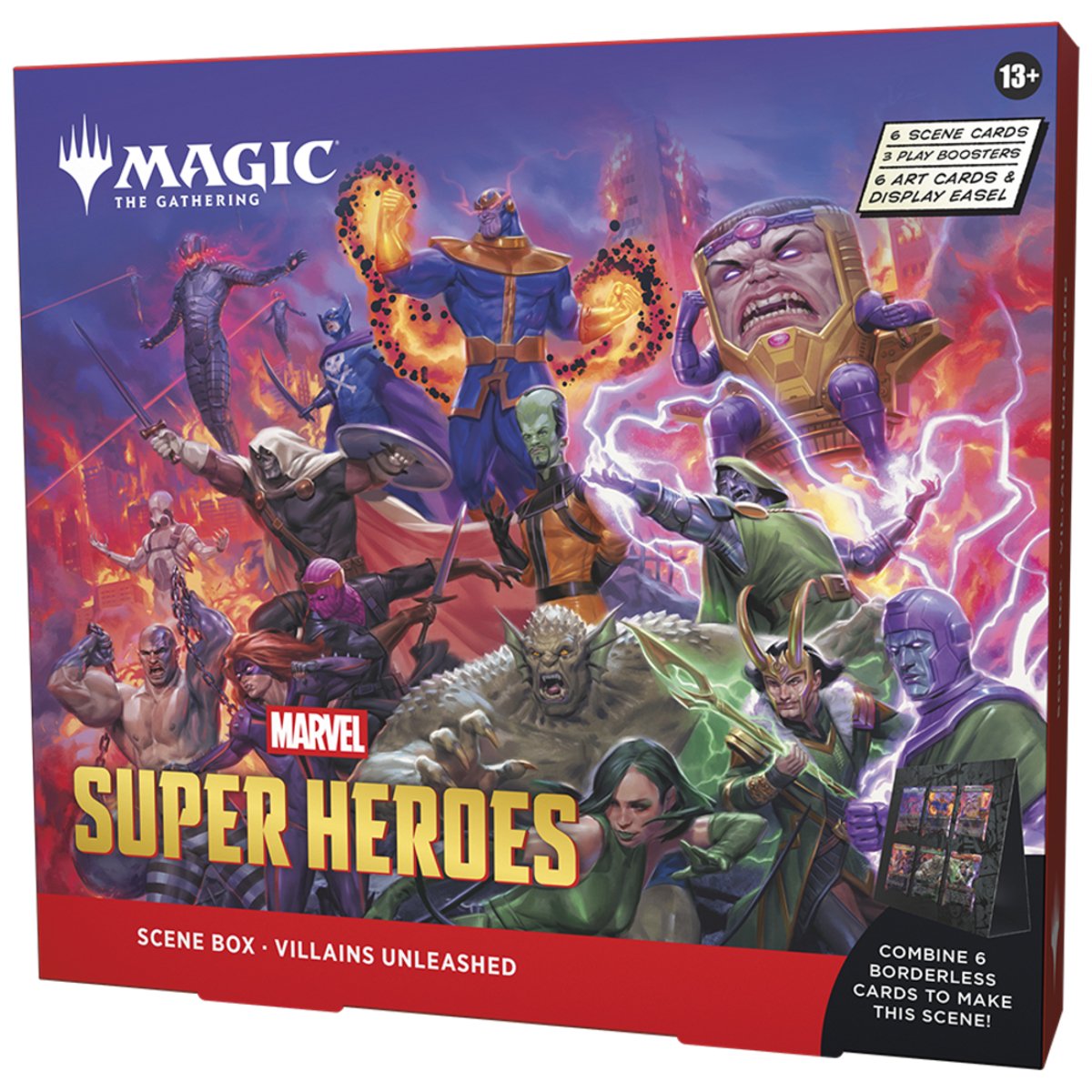 Magic The Gathering - Marvel Superheros Scene Box Villan