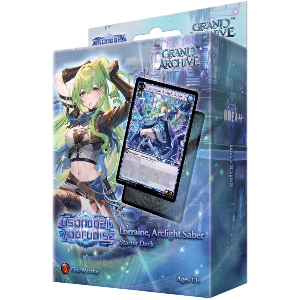 Grand Archive TCG - .asphodel/paradise: Starter Deck: Lorraine, Arclight Saber