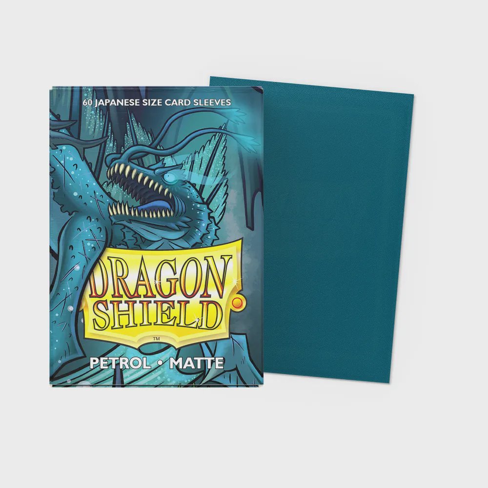 Dragon Shield Japanese Matte Sleeves - Petrol