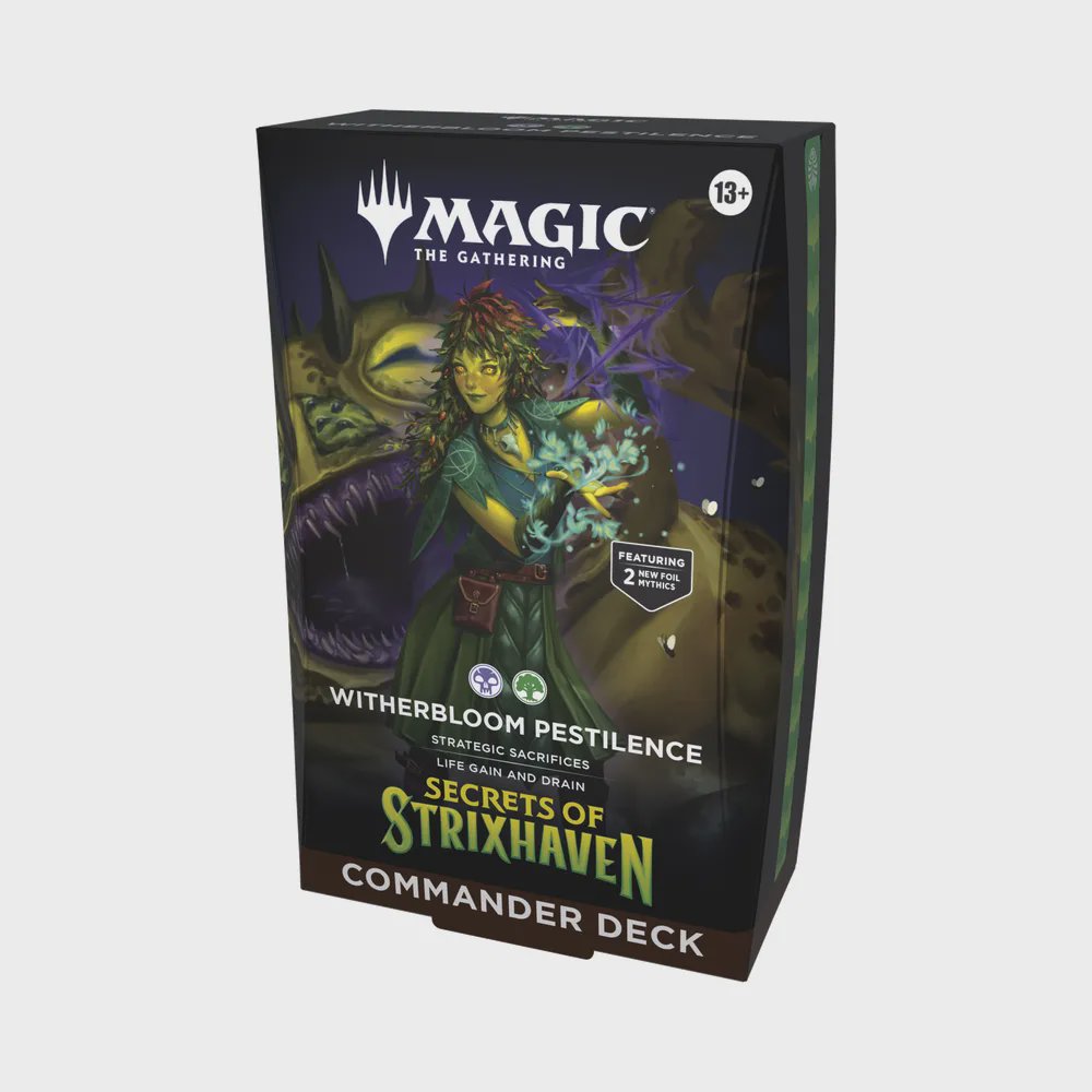 Magic The Gathering - Secrets of Strixhaven: Commander Deck Witherbloom Pestilence