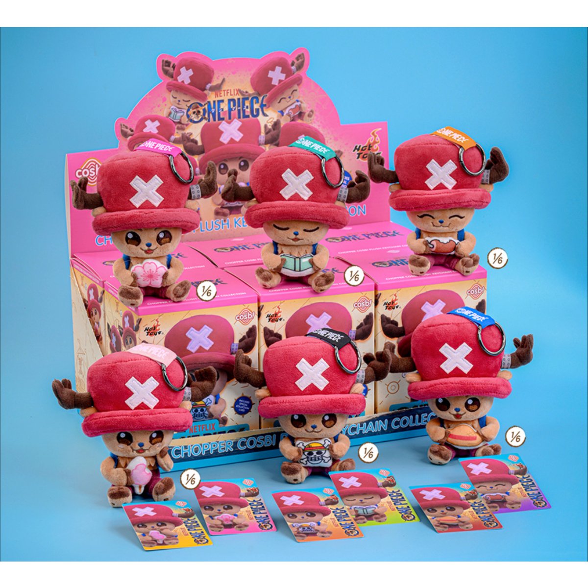 Hot Toys / ZAKKA Cosbi / Plush Keychain Netflix Series "ONE PIECE" Chopper