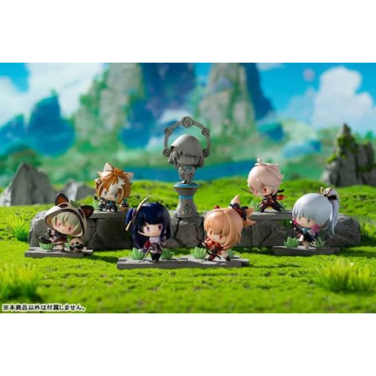 Genshin Impact "Gallant Statues of the Battlefield" Trading Figure Inazuma