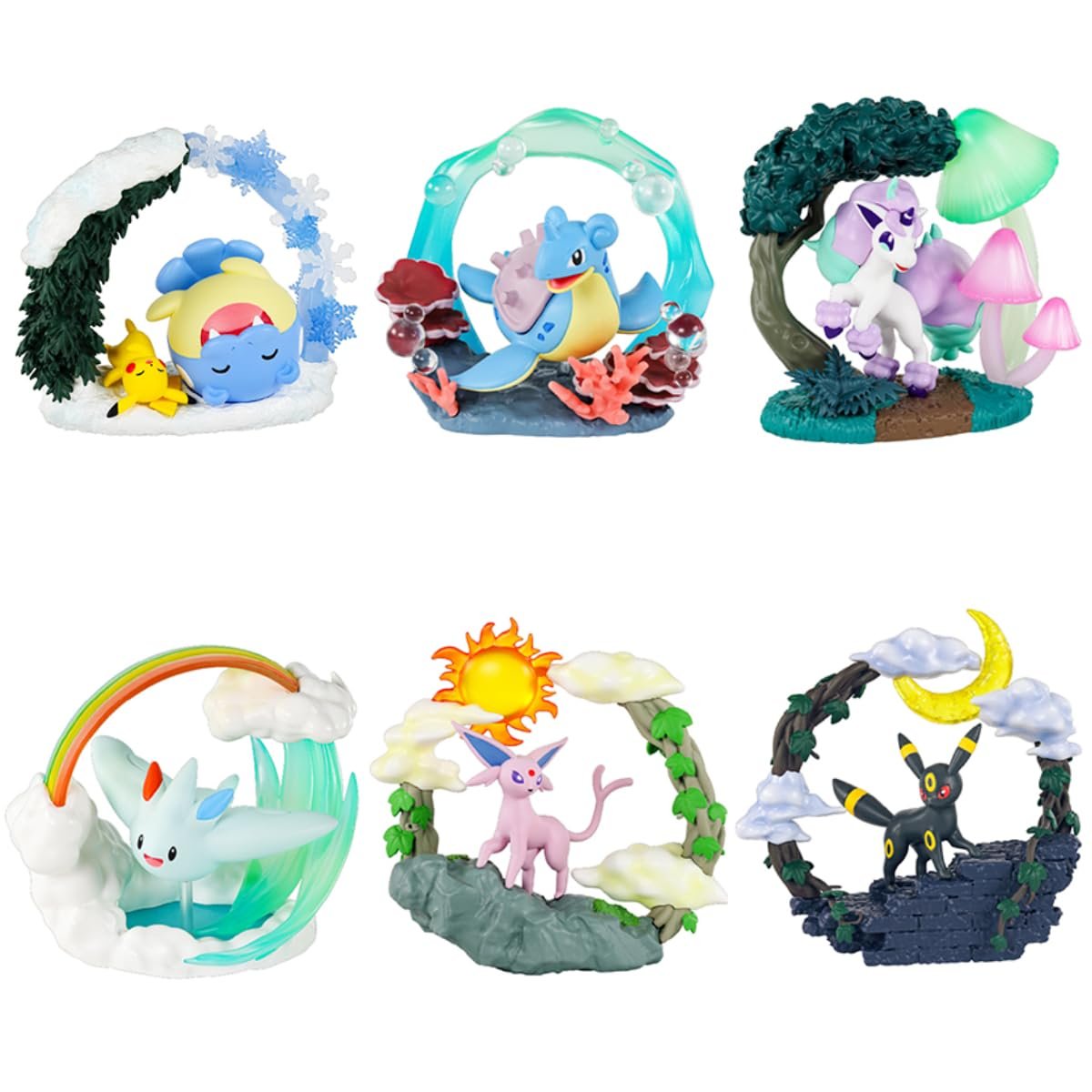 Pokemon Circular diorama collection